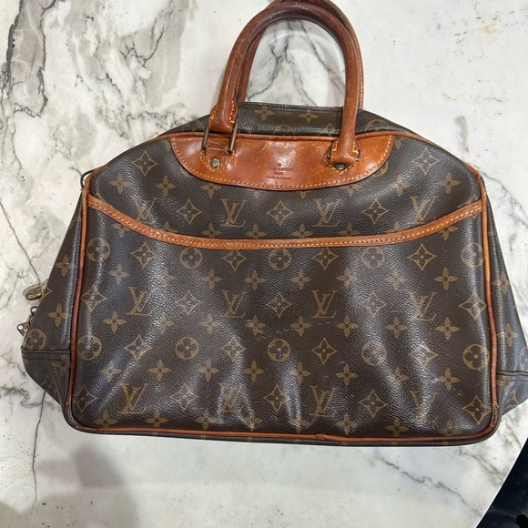 Deauville Louis Vuitton Brown Coated Canvas bag - Picture 2 of 8